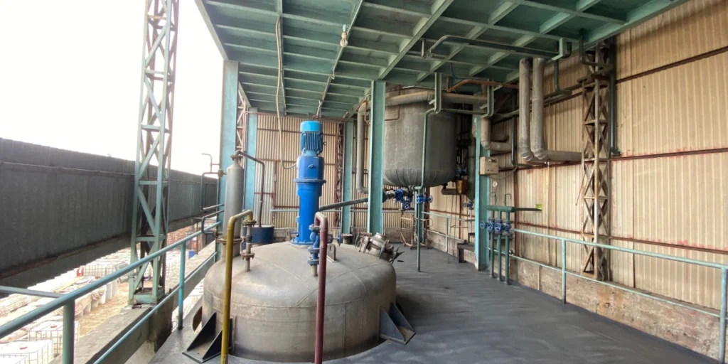 Modern chemical processing unit setup for Toll Manufacturing for startups in Pakistan.