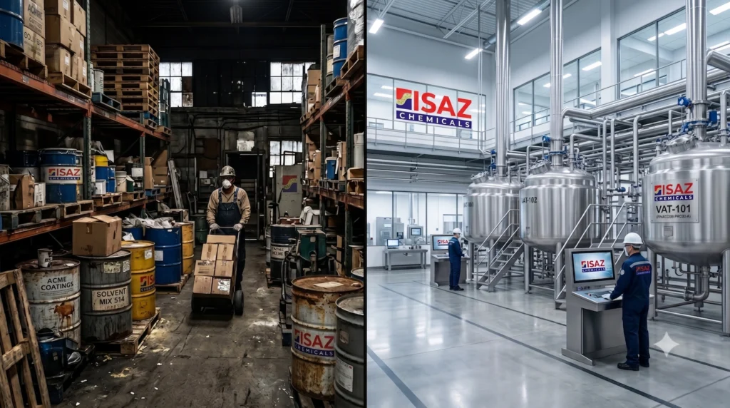 Toll Production Case Study: Cutting Costs for a Paint Manufacturer | ISAZ Chemicals